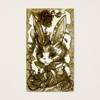 ピアスウサギ VISITEKAARTJE