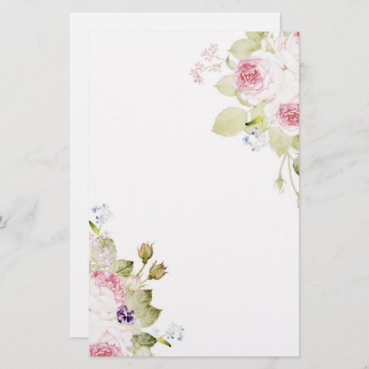 ピエールドゥロンサールの便箋 BRIEFPAPIER (Voorkant / Achterkant)