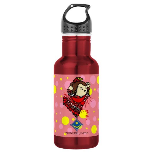 ピオネロ愛加ちゃん ウォーターボトル WATERFLES (Voorkant)