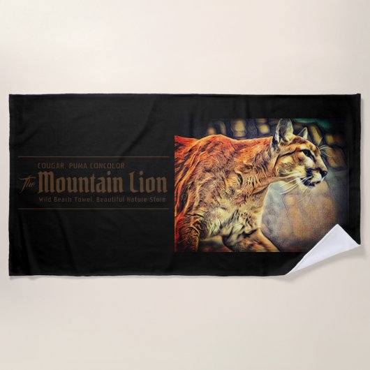 ピューマ ビーチタオル STRANDLAKEN (Voorkant)