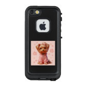 ピンクのテリアちゃん LifeProof iPhone HOESJE (Achterkant)