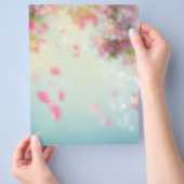 ピ ン ク 花 の び met een kritisch kritisch oog flyer (Hand)