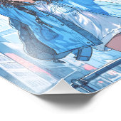 【フォロワー5万人記念】限定ポスター|寿司娘 GenerativeAI Foto Afdruk (Hoek)