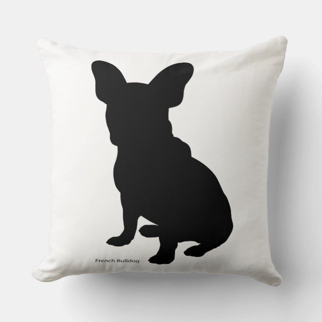フレンチ・ブルドッグ　クッション　french bulldog Cushion Kussen (Voorkant)