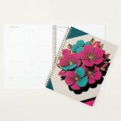 プランナー手帳 モダン牡丹デザイン PLANNER (Display)