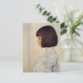 ヘレネ・クリムトの肖像 BRIEFKAART (Staand voorkant)