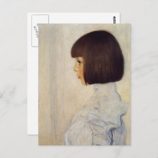 ヘレネ・クリムトの肖像 BRIEFKAART (Voorkant / Achterkant)