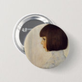 ヘレネ・クリムトの肖像 RONDE BUTTON 5,7 CM (Voorkant /achterkant)