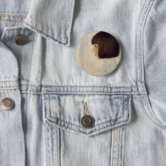 ヘレネ・クリムトの肖像 RONDE BUTTON 5,7 CM (In situ)