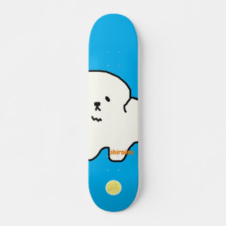 ベイブオンスケイトーシンプルドッグーしろいいぬ PERSOONLIJK SKATEBOARD