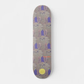 ベイブオンスケイト-pastel-シリーズ Crazy rabbit Persoonlijk Skateboard (Voorkant)