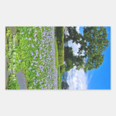 ホ テ ア イ(花) RECHTHOEKIGE STICKER (Voorkant)