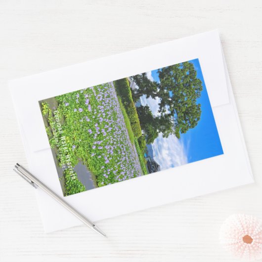 ホ テ ア イ(花) RECHTHOEKIGE STICKER (Envelop)