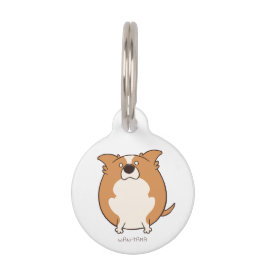 ボーダーコリー"ボダたま (レッド)" <名前・電話番号> HUISDIERPENNING