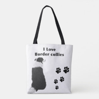 ボーダーコリー 犬 いぬ オリジナルバック TOTE BAG