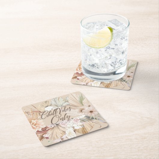 ボーホーフラワーコースター KARTONNEN ONDERZETTERS (Insitu)