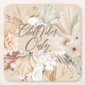 ボーホーフラワーコースター KARTONNEN ONDERZETTERS (Voorkant)