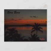 ボ ラ ラ 島 BRIEFKAART (Voorkant)