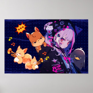 ポスター|VACHABORG グッズ「♪ めいくのーのいず」 ポスター POSTER