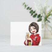 ポストカード / postcard briefkaart (Staand voorkant)