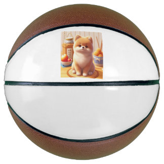 ポメちゃんのランチタイム BASKETBAL