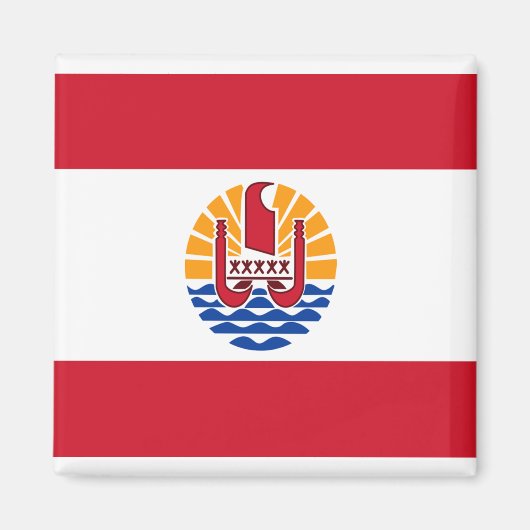 ポ リ シ ア の 旗 MAGNEET (Voorkant)