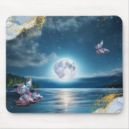 マウスパッド（月夜の湖マウスパッド） MUISMAT