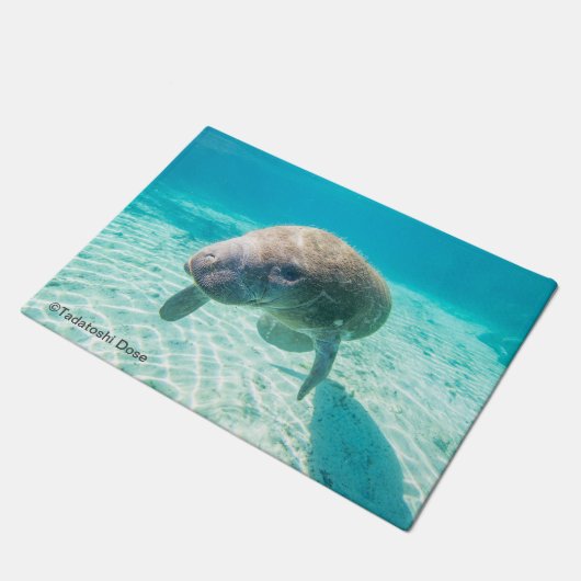 マナティー写真 DEURMAT (Schuin)