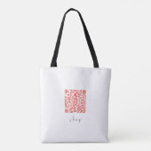 マロおじさん TOTE BAG (Achterkant)