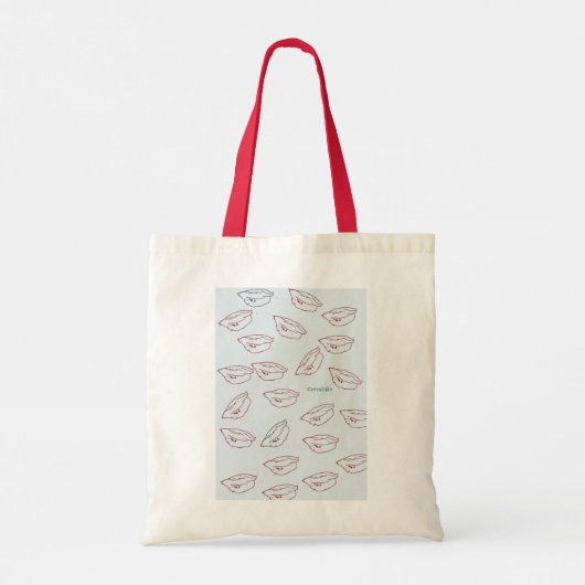 マーシャとマグロ寿司 TOTE BAG (Achterkant)