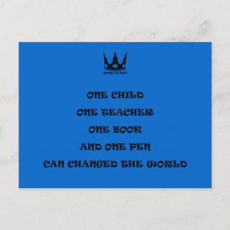 マ ラ(黒) BRIEFKAART