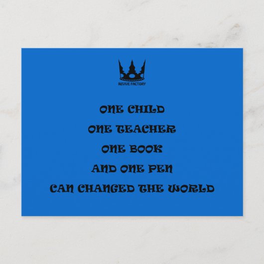 マ ラ(黒) BRIEFKAART (Voorkant)