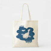 【 マ op ネ op アナ op mariana snailvis tote bag (Voorkant)