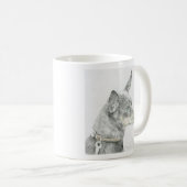 ミニチュアピンシャーマグカップ KOFFIEMOK (Voorkant rechts)