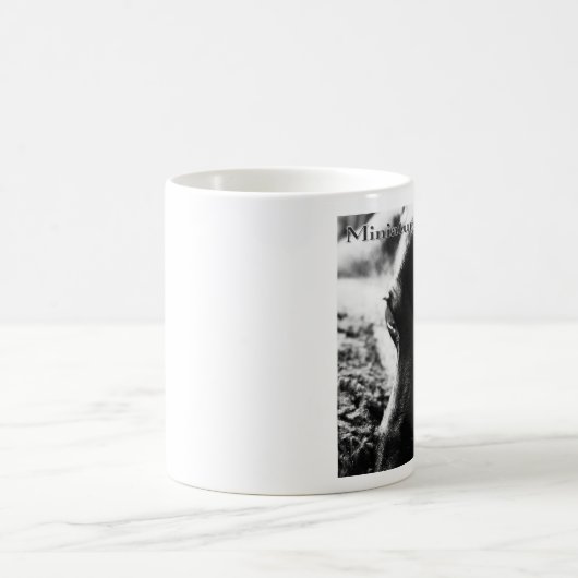 ミニチュアピンシャー マグカップ モノクロ仕様 KOFFIEMOK (Center)