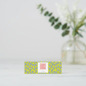 ミルク名刺 MINI VISITEKAARTJE (Staand voorkant)