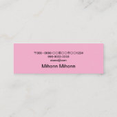 ミルク名刺 MINI VISITEKAARTJE (Achterkant)