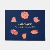 【メンダコ(カラー濃色地用】Japanese pancake devilfish(for dark) Deurmat (Voorkant)