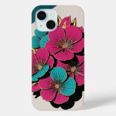 モダン牡丹デザイン Case-Mate iPhone CASE (Achterkant)