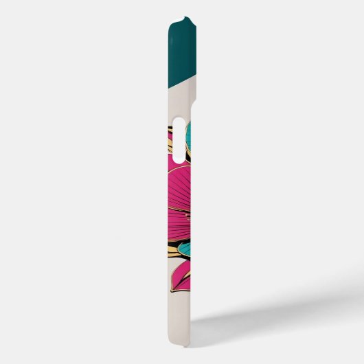 モダン牡丹デザイン Case-Mate iPhone CASE (Achterkant / Rechts)