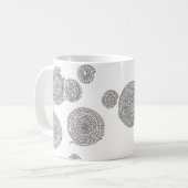 モノクロ「縁結曼荼羅」 KOFFIEMOK (Voorkant links)