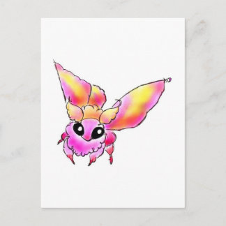 モモイロヤママユ ち ゃ ん BRIEFKAART