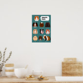 モルモットの種類一覧 POSTER (Keuken)