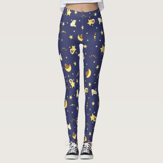 モルモットスターのレギンス LEGGINGS (Voorkant)