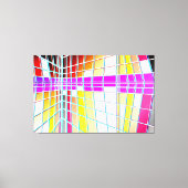 モンドリアンシティ10 CANVAS AFDRUK (Voorkant)