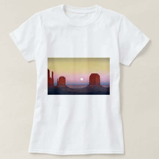 モ ニ ン ト・ バ, Yoshida, Yoshida, Woodcut, ュ, Yoshida, T-shirt (Design voorkant)
