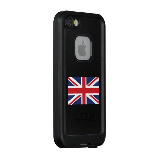 ユニオンジャック LifeProof iPhone HOESJE (Achterkant / rechts)