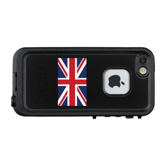 ユニオンジャック LifeProof iPhone HOESJE (Achterkant (horizontaal))