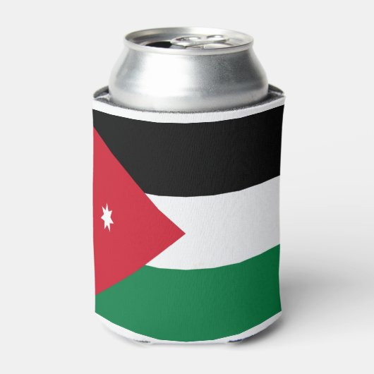 ヨルダンの国旗 BLIKJESKOELER (Blikje Voorkant)