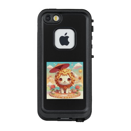 ライオンくんの夢 LifeProof iPhone HOESJE (Achterkant)